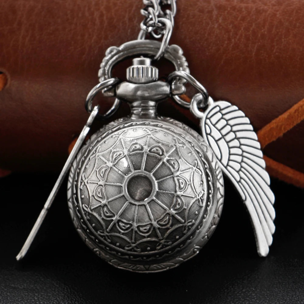 Vintage Quartz Pocket Watch – Golden Snitch