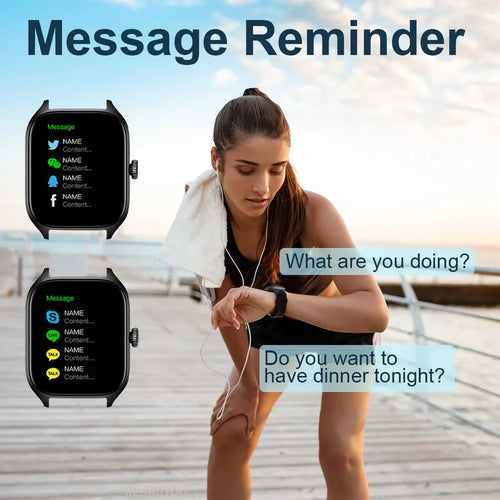 LAXASFIT H9 Pro Max – Montre Connectée Intelligente