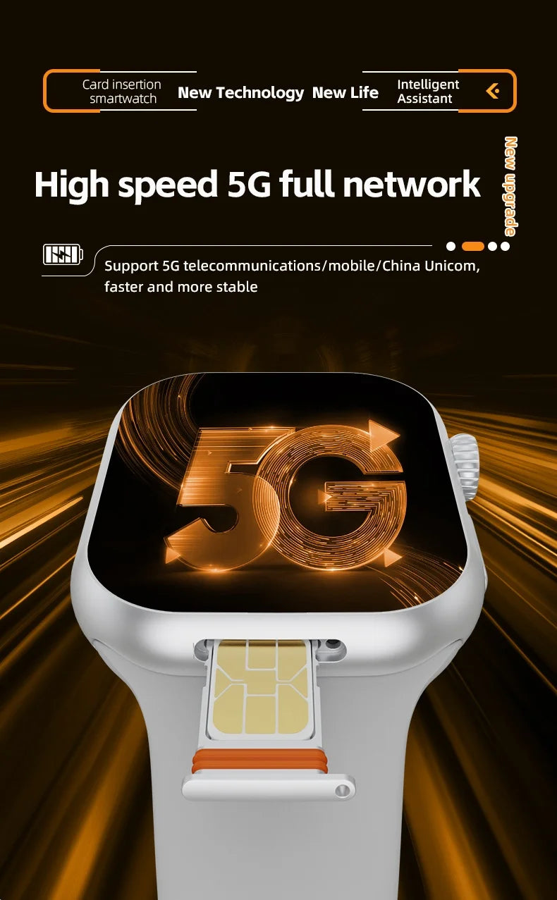 Zestbolt VP39 – Smartwatch 4G Android 12 avec Carte SIM & GPS