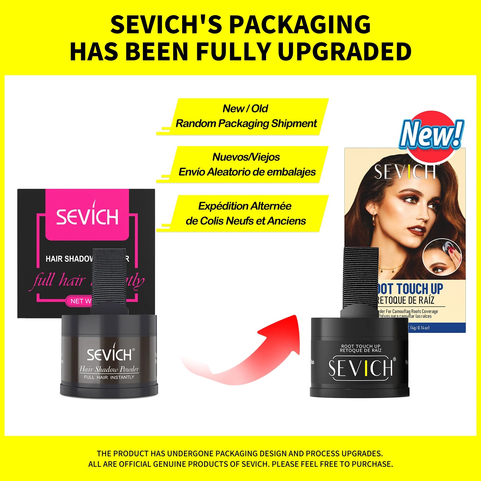Sevich — Poudre Couvrant Racines & Hairlines
