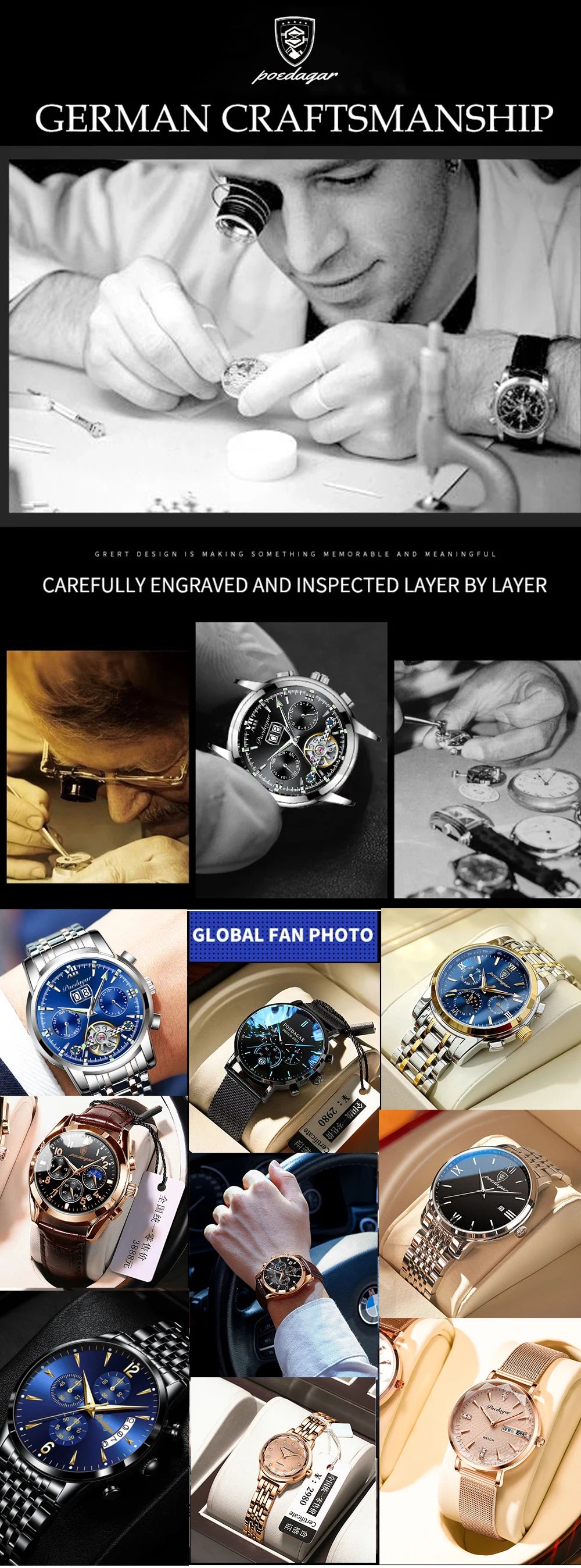 Montre POEDAGAR 896
