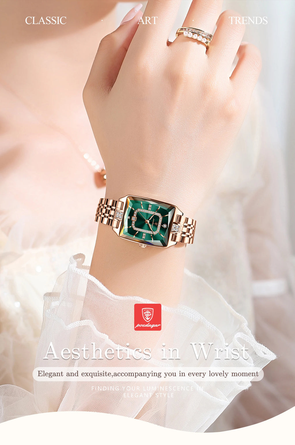 Women's Watch POEDAGAR – The Elegant