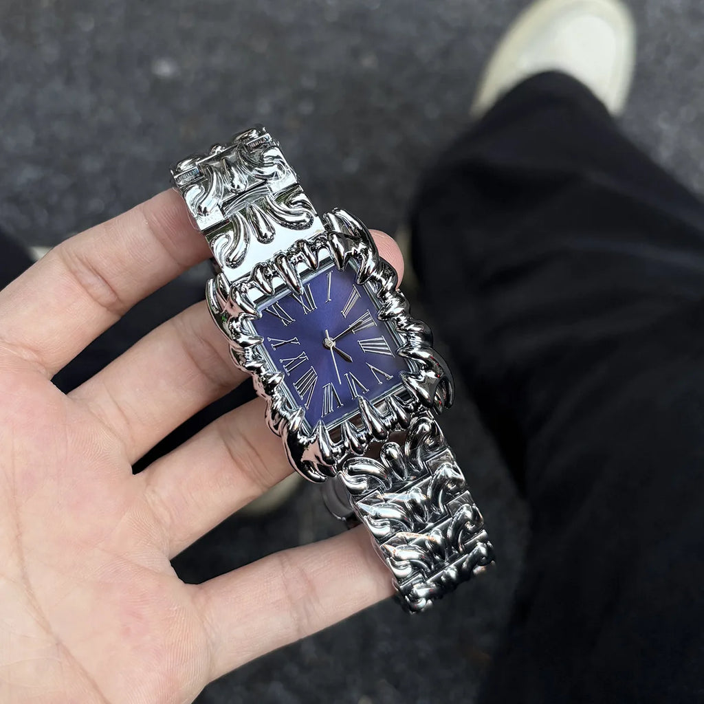 Montre Automatique STARPERISH | Cadran Y2K Griffe | Acier Inoxydable