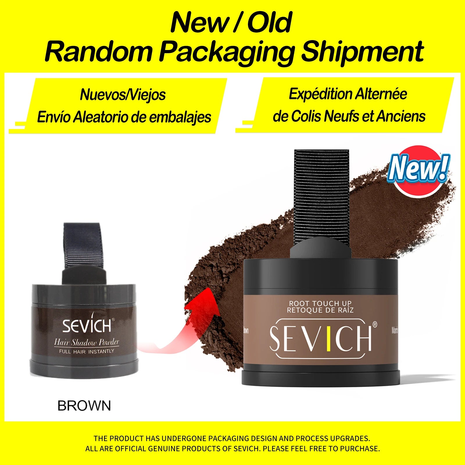 Sevich — Poudre Couvrant Racines & Hairlines