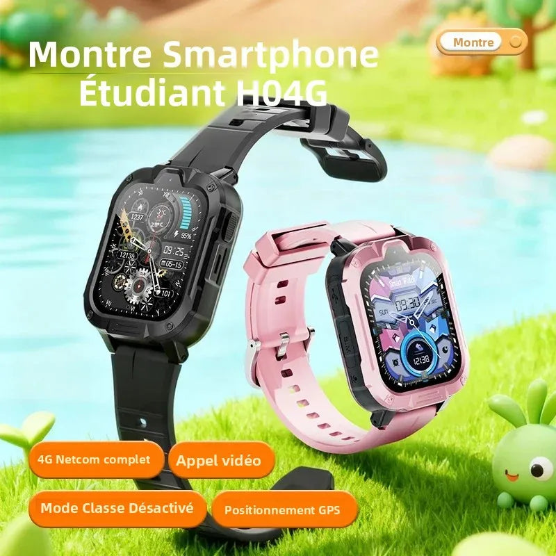 FIDI – Montre Connectée Enfant 4G GPS avec Vidéo-Appel & SOS