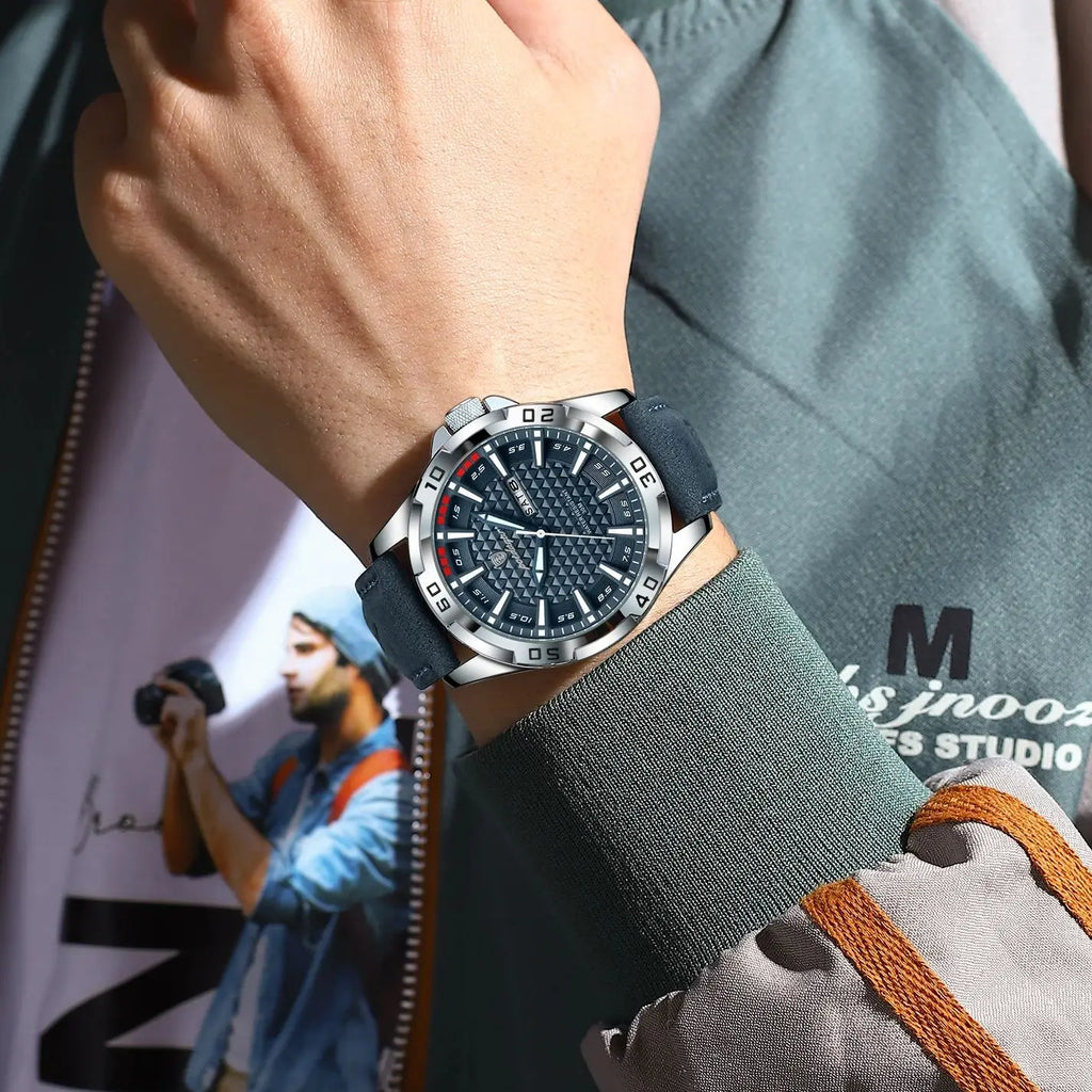 POEDAGAR Watch 895 – Timeless Elegance & Steel Robustness