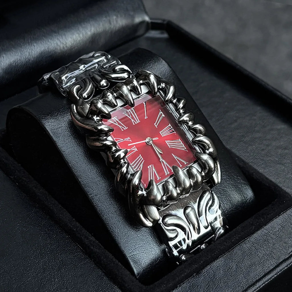 Montre Automatique STARPERISH | Cadran Y2K Griffe | Acier Inoxydable