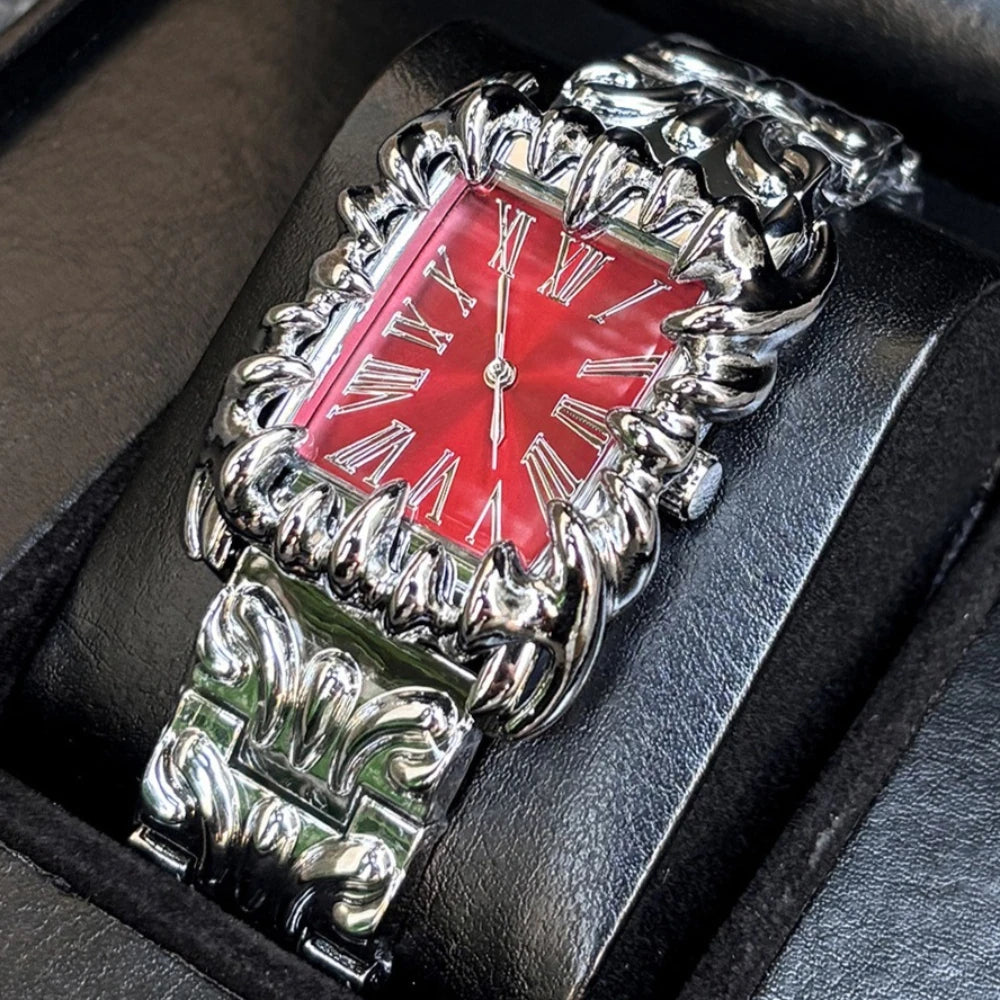 Montre Automatique STARPERISH | Cadran Y2K Griffe | Acier Inoxydable