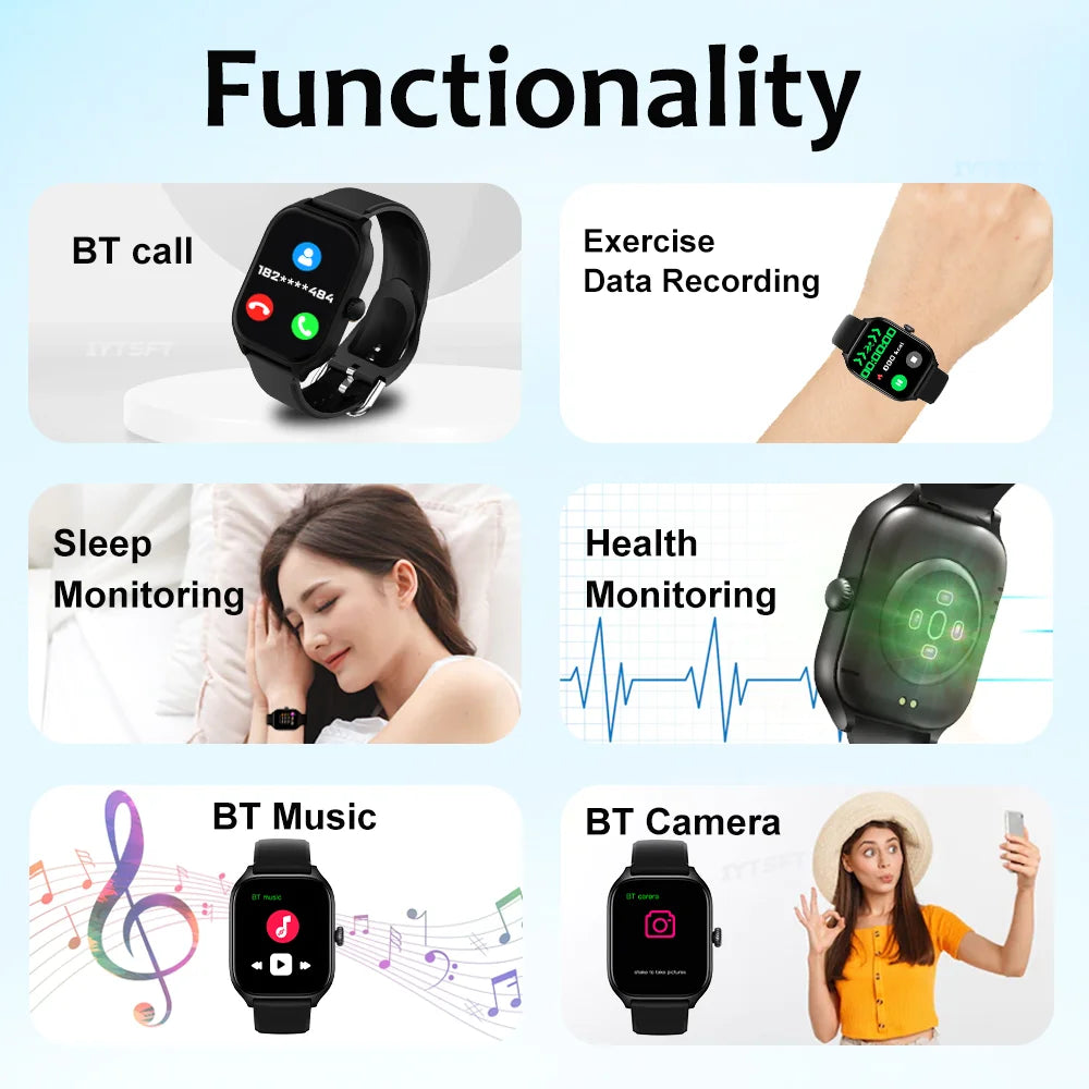LAXASFIT H9 Pro Max – Montre Connectée Intelligente