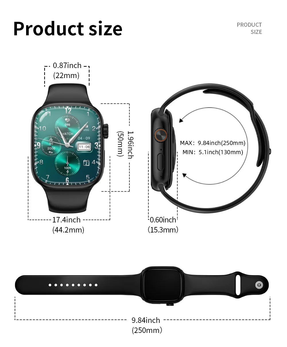 Zestbolt VP39 – Smartwatch 4G Android 12 avec Carte SIM & GPS