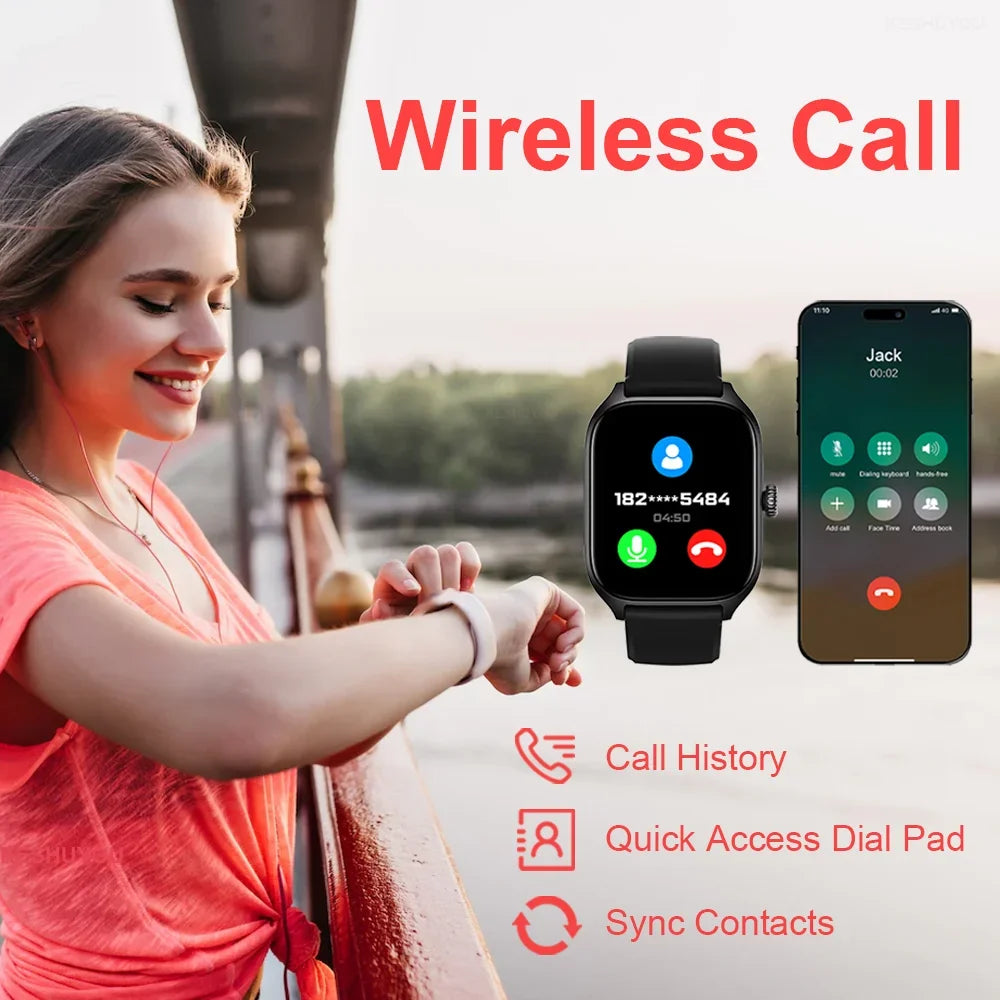 LAXASFIT H9 Pro Max – Montre Connectée Intelligente