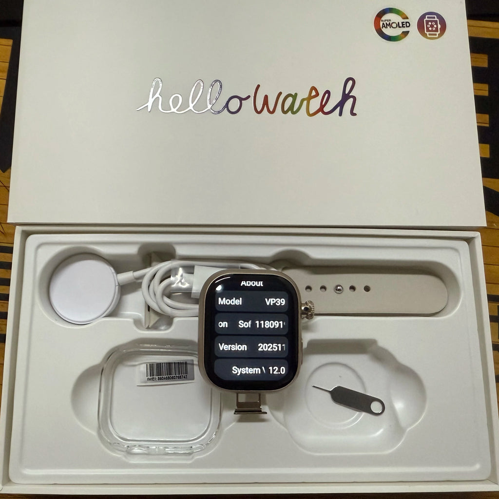 Zestbolt VP39 – Smartwatch 4G Android 12 avec Carte SIM & GPS