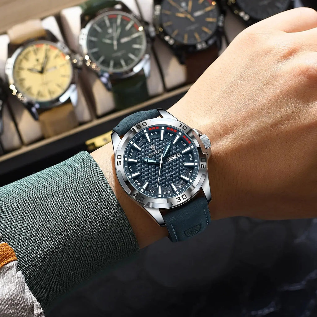 POEDAGAR Watch 895 – Timeless Elegance & Steel Robustness