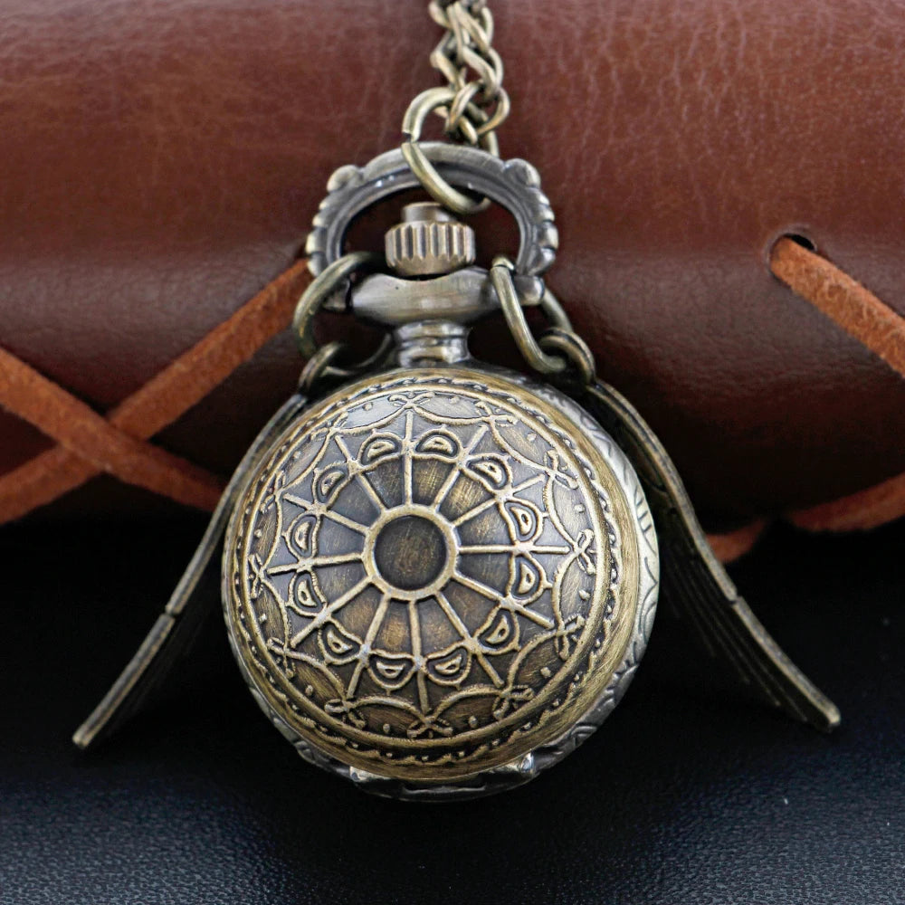 Vintage Quartz Pocket Watch – Golden Snitch